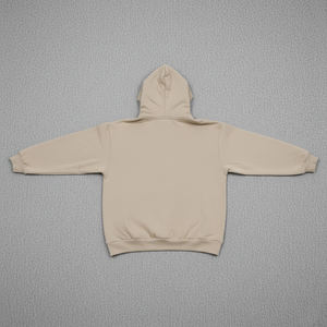 Sudadera con Capucha de Invierno con Logotipo Bordado Personalizado de Diseño Único OEM, Sudadera Holgada con Cremallera, 100% Algodón, Color Sólido - Product Image 6