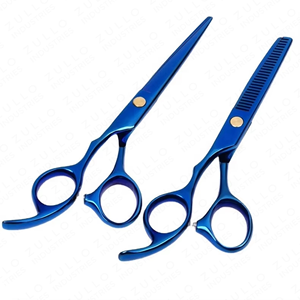 Ciseaux de coiffure de qualité supérieure, finition titane, acier inoxydable, ciseaux de barbier pour professionnels droitiers - Product Image 3