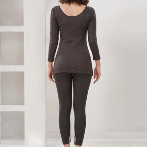 Premium Quality <b>Women's</b> Long Johns Breathable <b>Thermal</b> Fitness Wear Made of Cotton Factory Direct Sale - Product Image 2