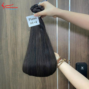 Premium Piano I tip Extensiones Cabello vietnamita Cutícula alineada Straight Ombre I tip Extensiones de cabello humano - Product Image 5