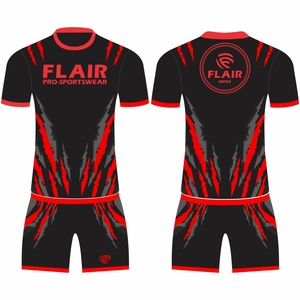 Camiseta de Fútbol Personalizada para Adultos, de Alta Calidad, 100% Poliéster, Ligera, Cómoda, Transpirable, Impermeable, de Secado Rápido, Manga Corta - Product Image 2