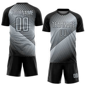 Camiseta de fútbol con logotipo personalizado, conjunto de uniforme para hombres, mujeres y niños, kit de entrenamiento de fútbol, ropa de equipo, ropa deportiva transpirable de secado rápido - Product Image 3