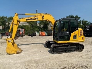 Presque neuf KOMATSU PC70-8 excavateur d'occasion de marque originale excavatrices hydrauliques sur chenilles excavatrices excavatrices - Product Image 2