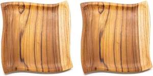 Plateau de service en bois de couleur naturelle écologique Artisanat de haute qualité pour les boissons servies de tout type - Product Image 6