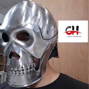 หมวกกันน็อคหัวเหล็ก18เกจสำหรับงานฝีมือ Calvin - Product Image 5