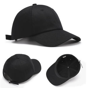 Gorras de béisbol con logotipo de bordado 3D personalizadas y básicas clásicas suaves para mujer, protección solar para exteriores, sombrero de papá de 6 paneles - Product Image 4