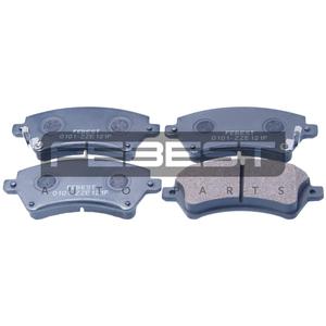 Set di pastiglie freno anteriori FEBEST (0101-ZZE121F) - Product Image 1
