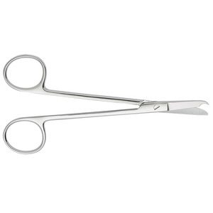 Ciseaux chirurgicaux dentaires incurvés en acier inoxydable de haute qualité 3,5 mm, pour points de Spencer, tissus, fournitures de santé - Product Image 4