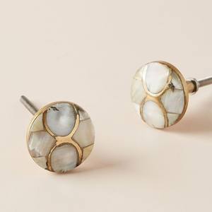 Perillas de latón nácar de estilo moderno de alta calidad y mango de tracción artesanías para cocina HARDWARE armarios tocadores dormitorios - Product Image 3