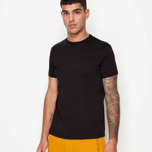 Plain Blanks For Custom Printing Wholesale Heavyweight Poly Cotton Tee Regular Fit T-<b>shirts</b> for Men - Product Image 3