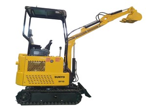 รถขุดขนาดเล็ก SY15 25 แรงม้า แรงบิดสูง พร้อมเกียร์บ็อกซ์และเครื่องยนต์เพอร์กินส์ รับน้ำหนักได้ 5000 กก. สำหรับใช้งานในฟาร์ม - Product Image 3