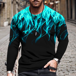 100% Organic Cotton Unisex Breathable Eco-Friendly Anti-Wrinkle Digital Print Custom Logo T-<b>Shirt</b> Streetwear Plus Size <b>Waffle</b> - Product Image 6