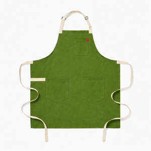 Tablier de Chef en Toile de Coton Sans Manches pour Hommes et Femmes avec Grandes Poches, Robuste, Réglable, Réutilisable, à Bretelles Croisées - Product Image 3