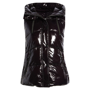 Abrigo de poliéster para exteriores personalizado impermeable y brillante chaqueta hinchada/para mujer 100% chaleco acolchado de temporada de invierno y otoño de alta calidad - Product Image 5