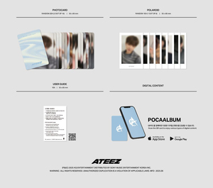 ATEEZ - [ GOLDEN HOUR : PART.3 ] 12º MINI (Versión del Álbum POCA) Álbum de KPOP Más Vendido en Corea - Product Image 6
