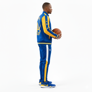 Survêtement d'équipe de basketball unisexe personnalisé avec nom et logos d'équipe brodés, design léger en appliqué - Product Image 4