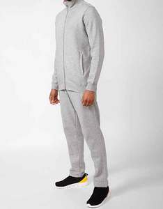 Venta al por mayor Heather Grey Custom Men Joggers Set XL Size Sportswear Chándal para entrenamiento Gimnasio Casual Winter Mens Jogging Wear - Product Image 5