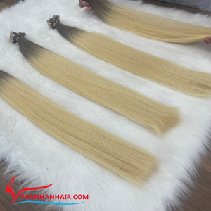 Extensiones de cabello humano vietnamita Remy 100% más vendidas, doble dibujado, 8 pulgadas, cinta de Color Natural, paquete de ondas y rizos - Product Image 4