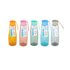 Bouteille d'eau en plastique réutilisable de 700 ml, avec couvercle à visser, résistante aux fuites, légère, pour les voyages et le bureau - Product Image 6