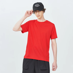 เสื้อยืดคอกลมสำหรับผู้ชายระบายอากาศได้ดีผ้าโพลีเอสเตอร์ไซส์ US และ EU - Product Image 5