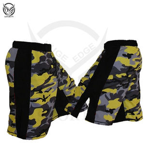 Shorts de MMA de Buena Calidad para Hombre, Impresión de Logotipo Personalizado, Shorts de Grappling para Entrenamiento - Product Image 5