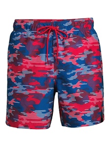 2025 nueva tendencia de verano para hombres 100% algodón americano Casual pantalones cortos de natación 3D Digital impreso Vintage caliente sólido playa conjunto medio - Product Image 3