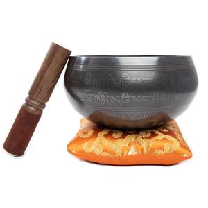 Fabricant de bols chantants religieux en laiton dernière vente chaude Nouveau design Bol chantant tibétain pour la méditation et la guérison Fournisseur - Product Image 1