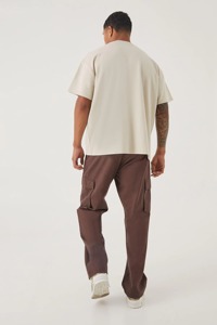 Camiseta Extra Grande de Cuello Extendido y Hombros Caídos para Hombre, Personalizable con Logotipo, 100% Algodón, Transpirable, de Secado Rápido - Product Image 6