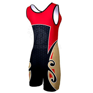 Hot Selling Summer Slim Fit <b>Men</b> Wrestling Singlets For Training Wear Comfortable Wrestling Singlets - Product Image 6