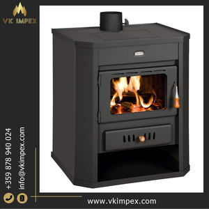 Cheminée à bois autoportante 5.1 kg/h consommation de carburant 15.9 puissance de chauffage de la pièce pour une utilisation en extérieur dans les maisons hôtels villas - Product Image 2