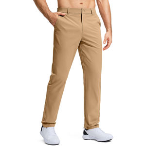 Pantalons de golf de logo et de couleur personnalisés pour hommes en gros-Pantalons de golf respirants en tissu de qualité supérieure pour hommes - Product Image 1