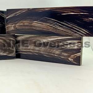 แผ่นเขาควายสีดำและริ้วสีขาวแผ่นพรีเมี่ยมทำด้วยมือธรรมชาติสำหรับการทำกรอบแว่นตาแบบออปติคอลและหรูหรา - Product Image 4