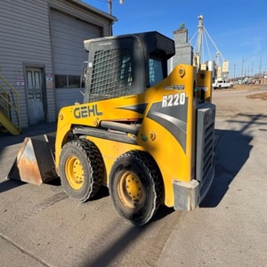 รถตักล้อยาง GEHL Skid Steer Loader R220 ดีเซล 4 ตัน รับน้ำหนักได้ 4 ตัน สีเหลือง อุปกรณ์ก่อสร้าง ระบบ PLC เกียร์แบริ่ง บำรุงรักษาง่าย - Product Image 5