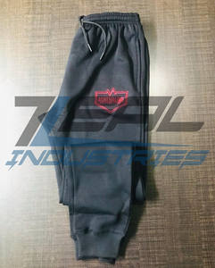 Pantalon de survêtement en molleton personnalisé pour hommes, avec poches zippées et cordon de serrage, pantalon de survêtement, piste de course, sports actifs, vente en gros, fabriqué au Pakistan - Product Image 2