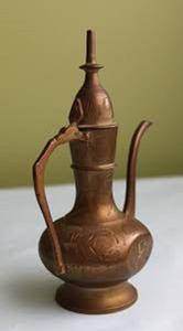 Laiton décoratif laiton Aftaba émaillé - Product Image 5