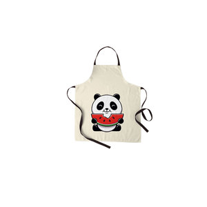 Prix de gros Tablier de cuisine réglable en coton pur de bonne qualité avec marque privée - Product Image 1