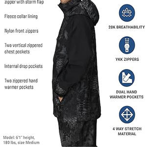 Uso al aire libre MOQ bajo Hombres Chaqueta de lluvia Etiqueta privada Hombres Chaqueta de lluvia Nuevo diseño Hombres Chaqueta de lluvia cargada por Dress Sports - Product Image 6