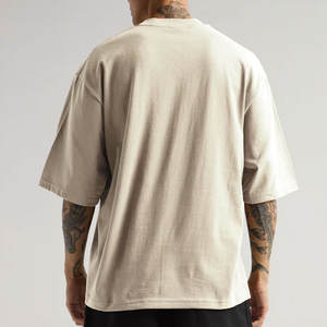 Camiseta de Hombre de Diseño Moderno 2025 con Logotipos Personalizados, Transpirable, Antiarrugas, de Secado Rápido, Tejido de Poliéster/Algodón de 220g, Bajo Costo - Product Image 6