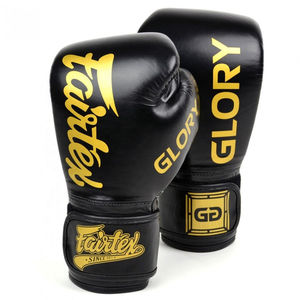 Guantes de sparring Fairtex de cuero de calidad superior hechos a medida Muay Thai Training Fairtex guantes de boxeo para entrenamiento de adultos - Product Image 2