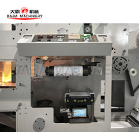 Machine d'impression flexographique pour étiquettes de blisters en feuille d'aluminium avec sécheur UV LED et traitement corona céramique