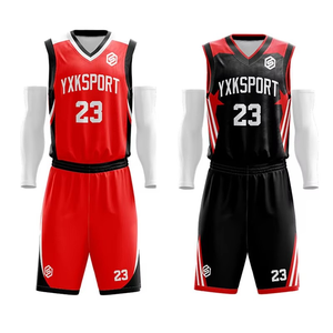 Conjunto de camiseta de baloncesto personalizado para hombre y mujer, uniforme de baloncesto, traje de entrenamiento, camiseta de baloncesto, pantalones cortos, estampado, Material transpirable para jóvenes - Product Image 6