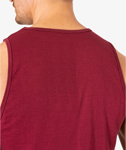 เสื้อกล้ามผู้ชายแบบลำลองระบายอากาศได้ดีเสื้อถักนิตติ้งพร้อมโลโก้ด้านหน้าสำหรับไลฟ์สไตล์และออกกำลังกาย - Product Image 4