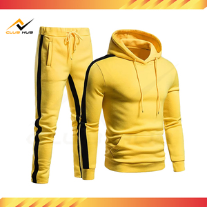 Trajes Deportivos Casuales con Capucha para Hombre, Ligeros, Ecológicos, Transpirables, para Entrenamiento de Otoño, de Nailon/Algodón, Color Negro, Venta al Por Mayor - Product Image 6