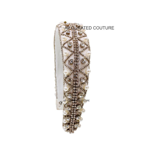 Pearl Headband for Bride Hair Hoop