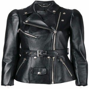 Veste en cuir d'hiver pour femmes, nouvelle mode, tailles adultes, tissu satiné respirant, doublure en lin tanné, imperméable, écologique - Product Image 2