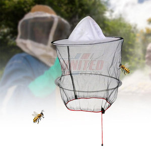 Sombrero de apicultor de ala ancha con velo de malla a prueba de insectos Sombrero de apicultura ligero y velo para trabajo al aire libre - Product Image 6