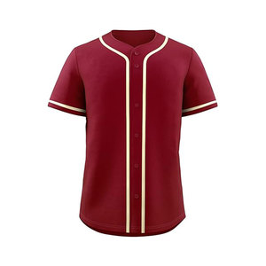 เสื้อเบสบอลซอฟต์บอลพิมพ์ลายไซส์ใหญ่สำหรับผู้ชาย - Product Image 1