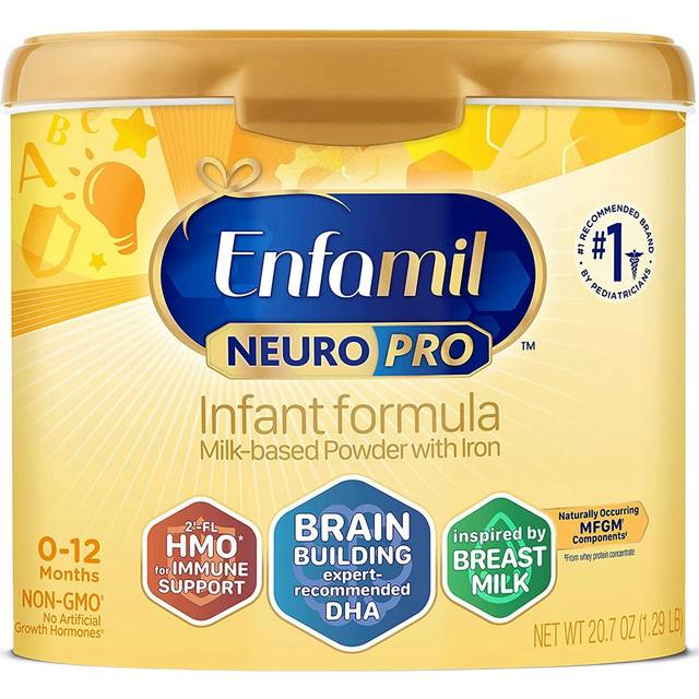 Enfamil 100% лучшее качество, порошок для детских смесей с железом, электрический набор для подогрева детских бутылочек для детей 0-12 месяцев