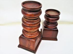 Creative Handmade Durable Wooden <b>Candle</b> <b>Stand</b> with Custom Color Options for Home Decor-Wedding & Daily Use - Product Image 4
