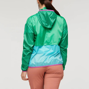Chaqueta Impermeable Ligera con Capucha y Cremallera, Acolchada y Transpirable, Cortavientos, Talla Grande, para Mujer, Abrigo de Lluvia para Invierno 2025 - Product Image 3